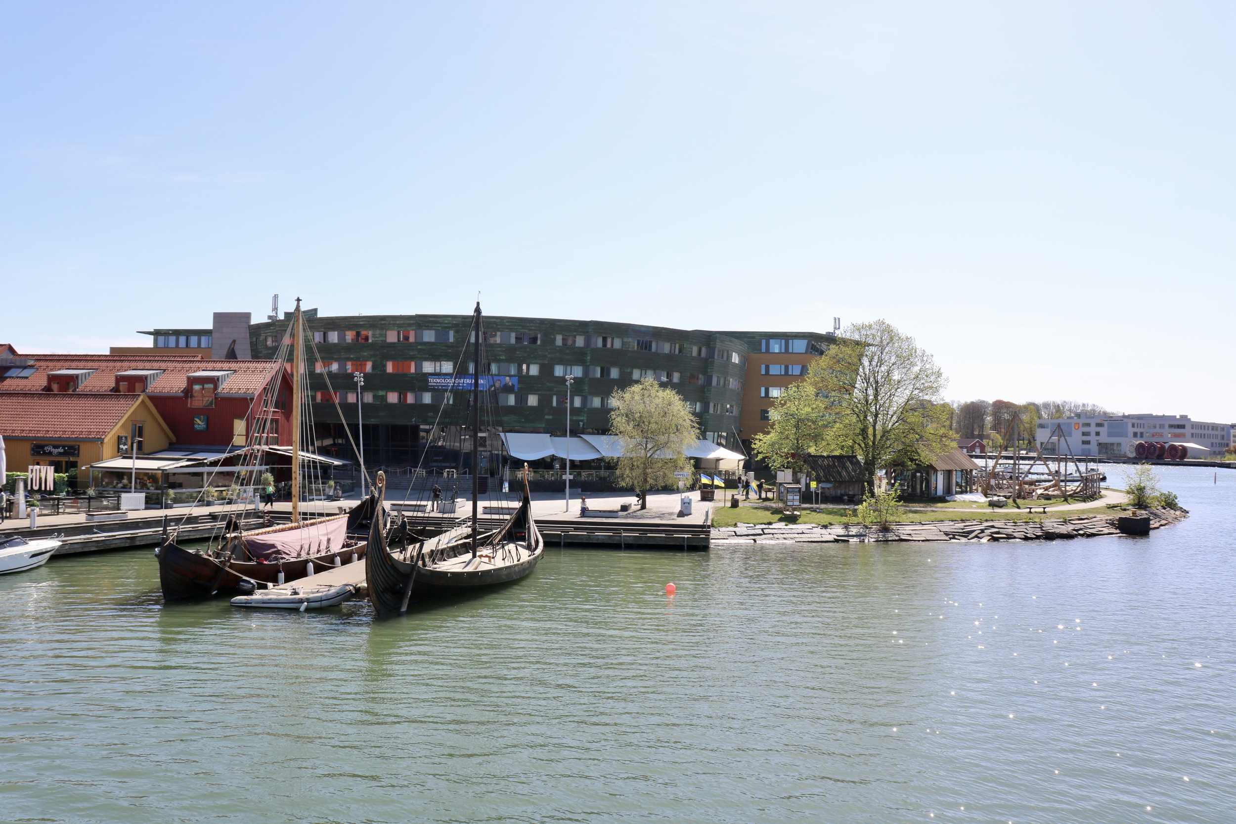 Tønsberg Quality Hotel Oseberg med vikingskip Foto Mona Grann-Meyer
